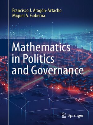 cover image of Mathematics in Politics and Governance